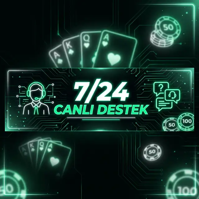 7/24 Canlı Destek